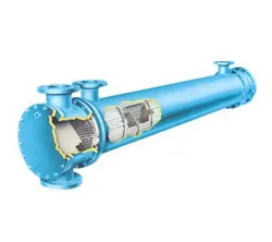 Shell and tube heat exchanger S&T